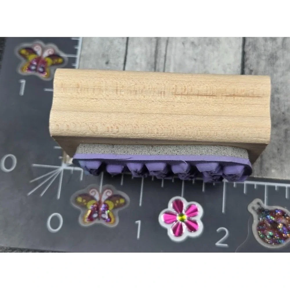 Stampin' Up! Happy Birthday Today Happy Times All Year Rubber Stamp Wood #L87
